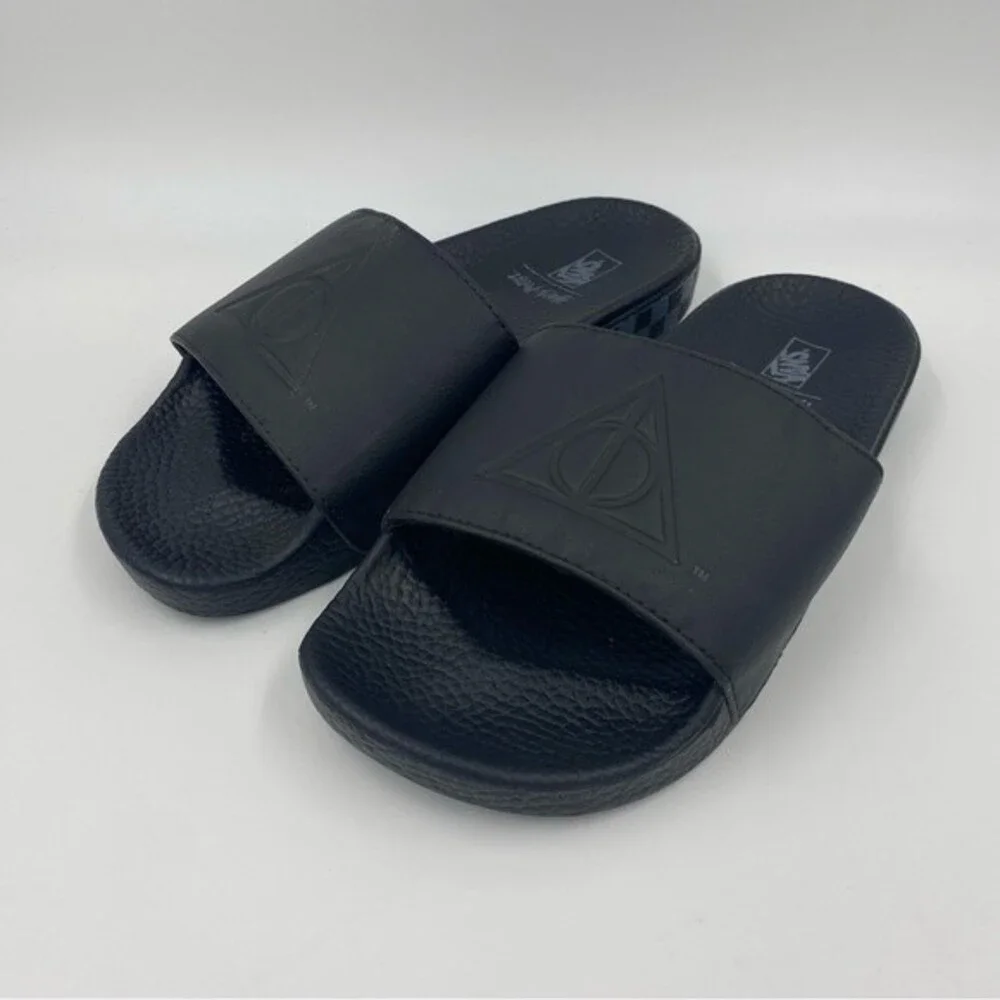 Vans Harry Potter Deathly Hallows Slides‎